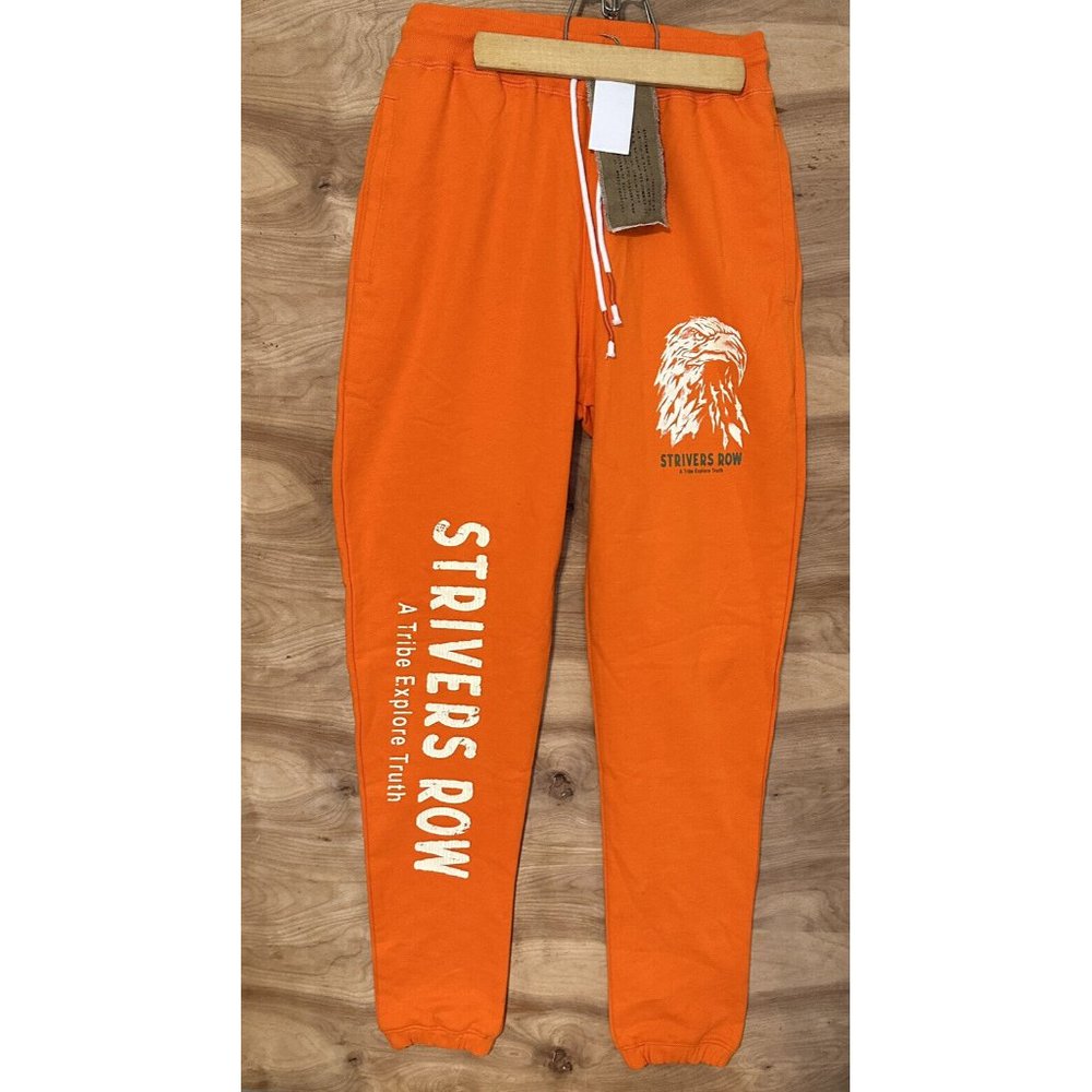 NWT Striver's Row Rune Sweatpants Joggers Thick heavyweight orange Size S $115